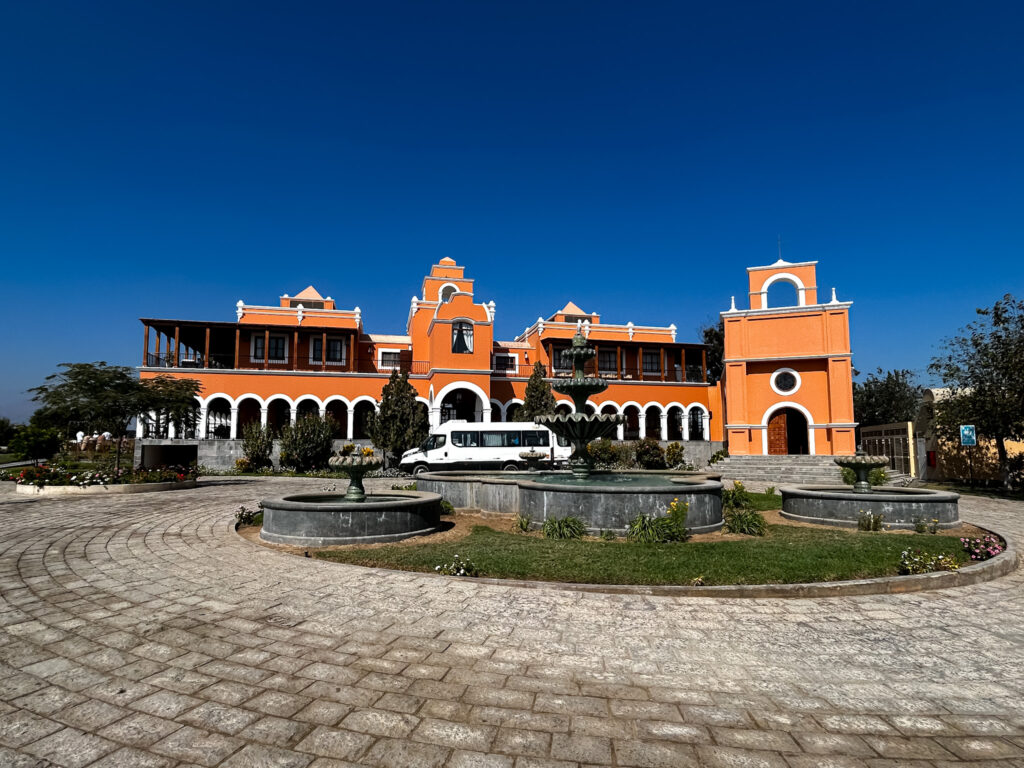 O hotel Fazenda da propriedade