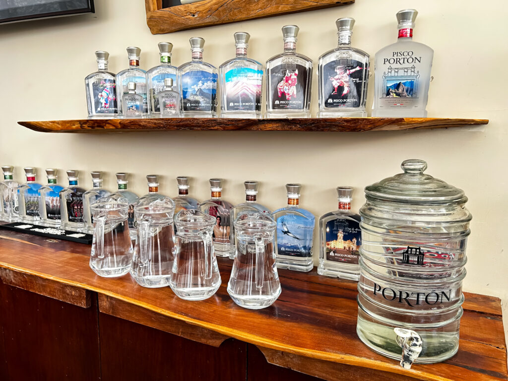O pisco Porton é uma marca premiada no Peru