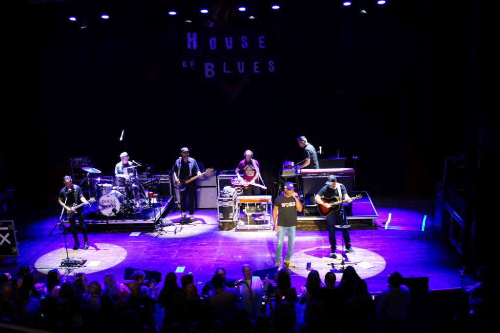 O trade brasileiro teve a oportunidade de assistir a um show ao vivo