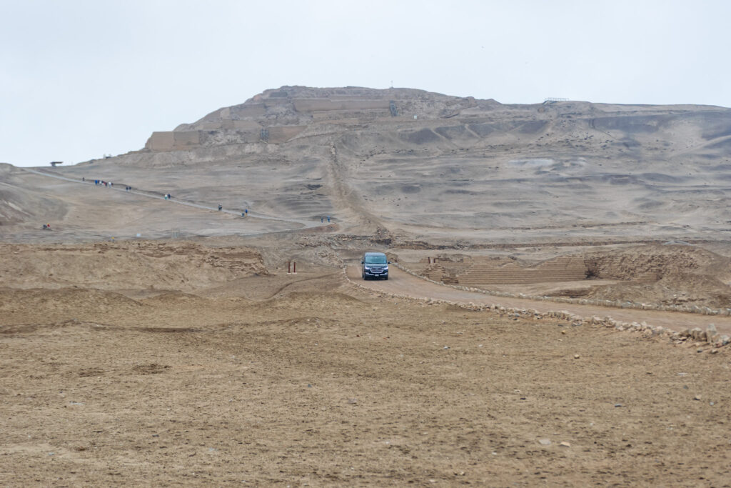 Pachacamac era um ponto-chave na rede viária inca, conectando Cuzco à costa peruana