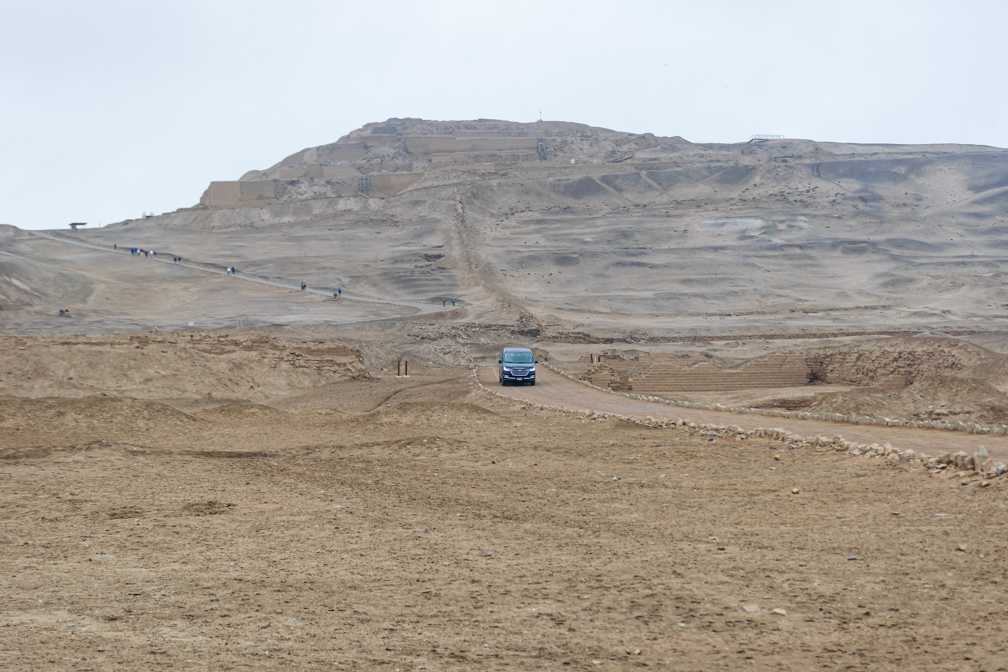 Pachacamac era um ponto-chave na rede viária inca, conectando Cuzco à costa peruana Pachacamac era um ponto-chave na rede viária inca, conectando Cuzco à costa peruana
