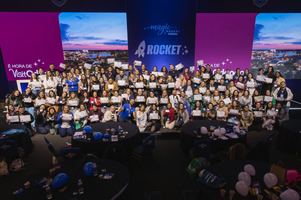 Magic Makers – Rocket 2025 reúne mais de 300 agentes em São Paulo e celebra o poder da transformação no turismo 1 Previa MM Rocket 191 Magic Makers – Rocket 2025 reúne mais de 300 agentes em São Paulo e celebra o poder da transformação no turismo