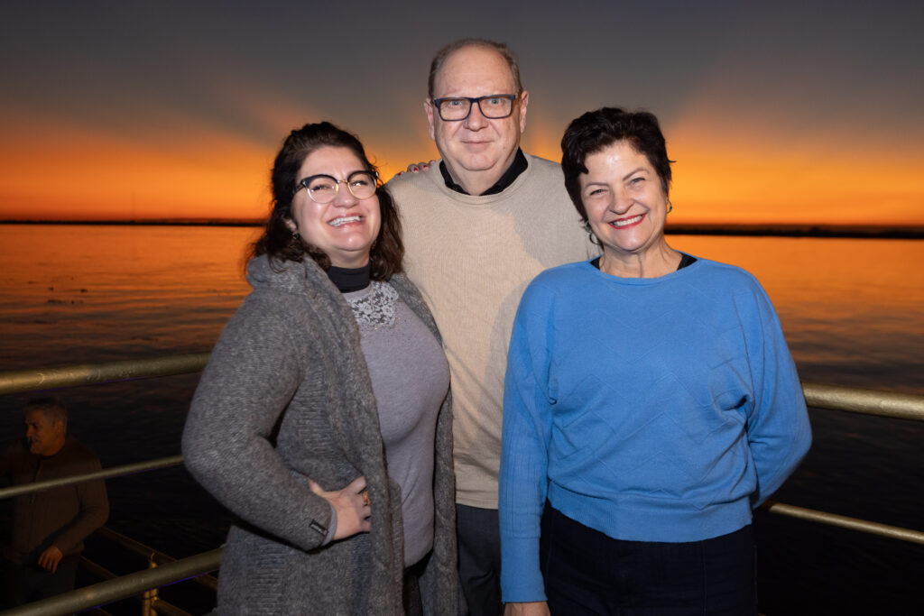 Queli Giuriatti - QG Comunica, Luiz Vicente Basso do Porto Alegre CVB e Adriane Hilbig do Barco Cisne Branco