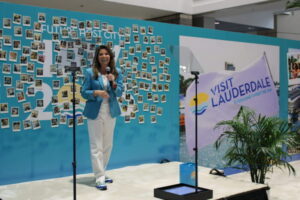 Stacy Ritter, CEO do Visit Lauderdale (Janaina Brito/M&E)