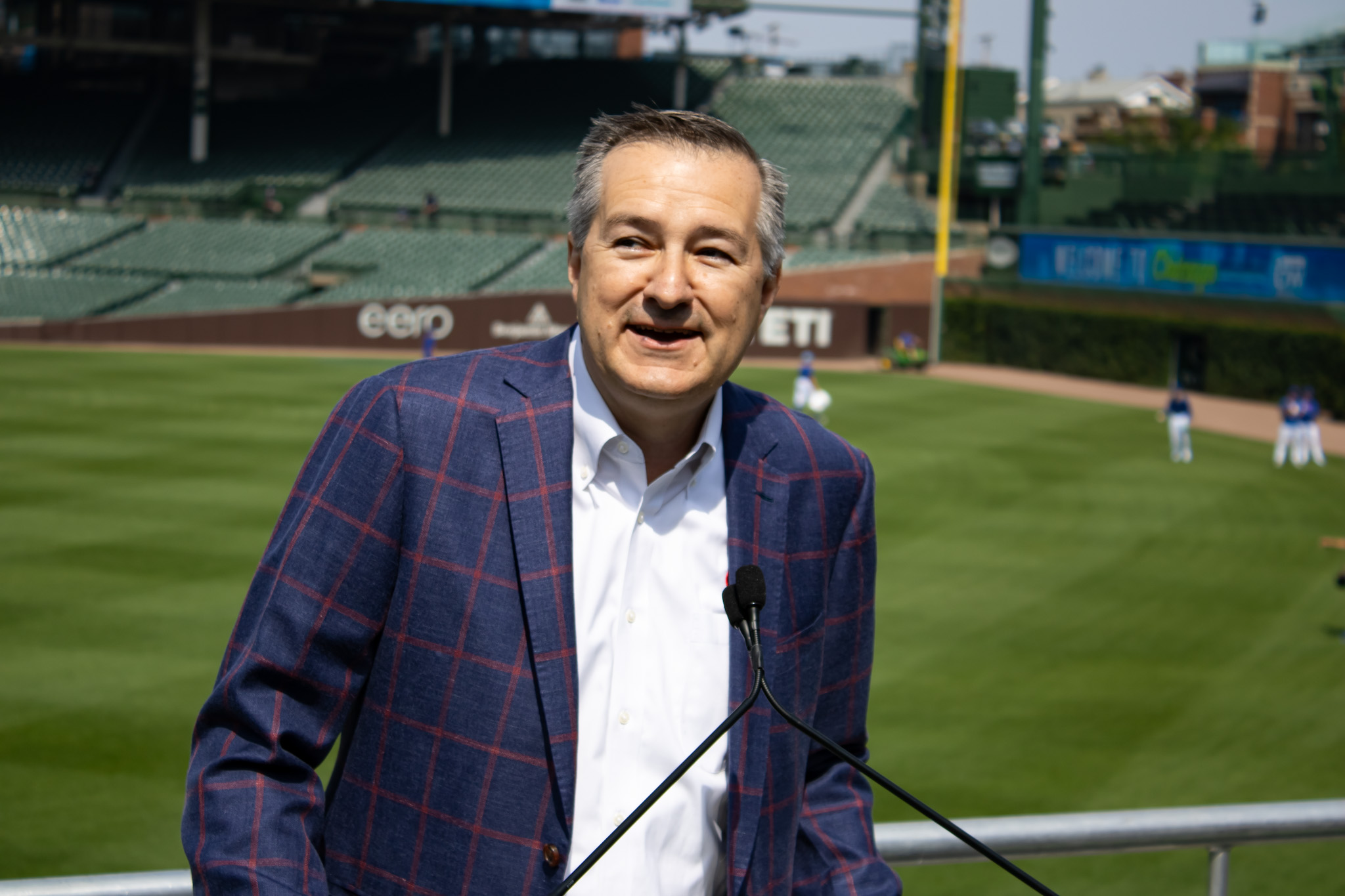 Thomas Ricketts, CEO do Chicago Cubs Thomas Ricketts, CEO do Chicago Cubs