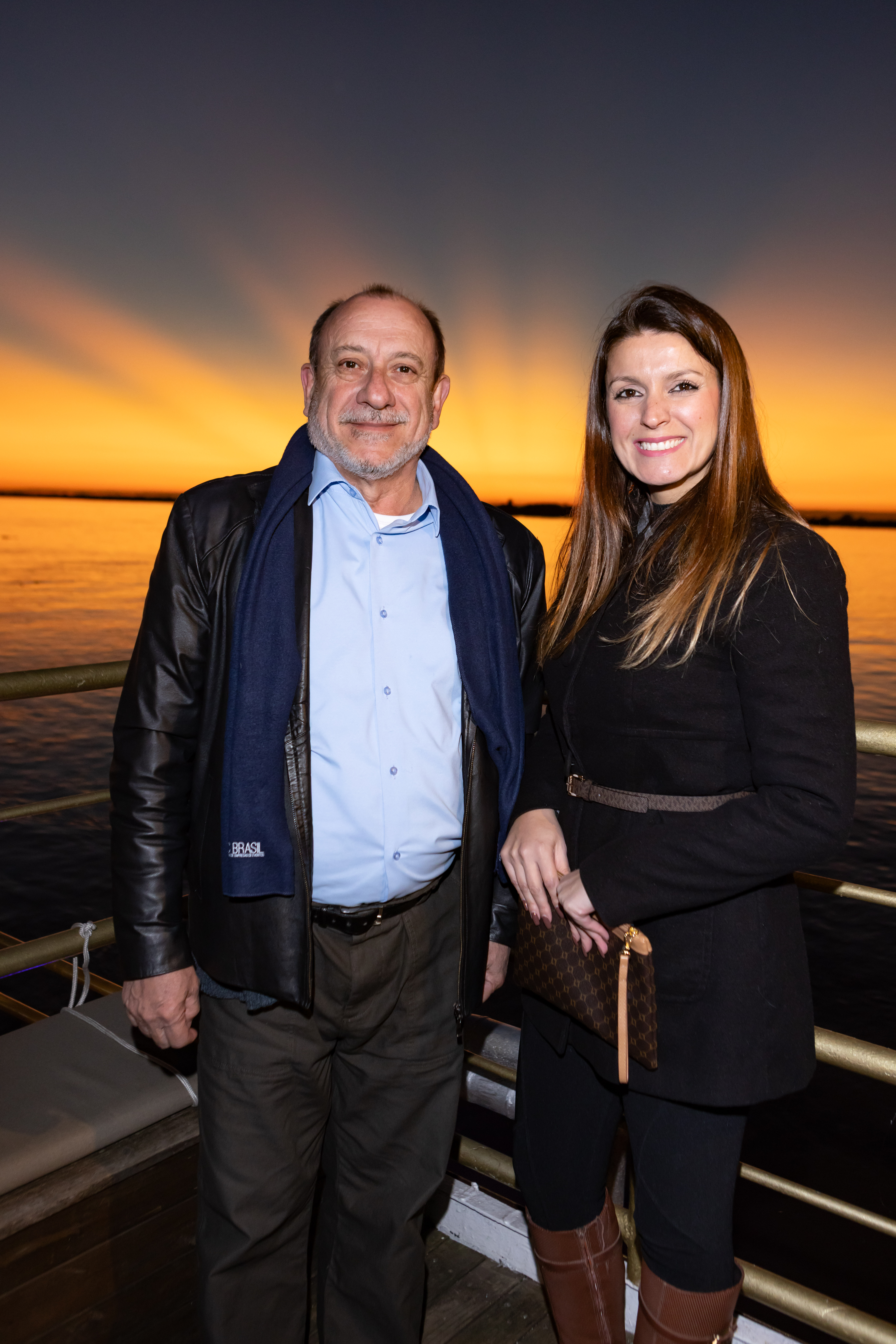 Toni Sando, Presidente Unedestinos e Thais Medina,da Business Factory
