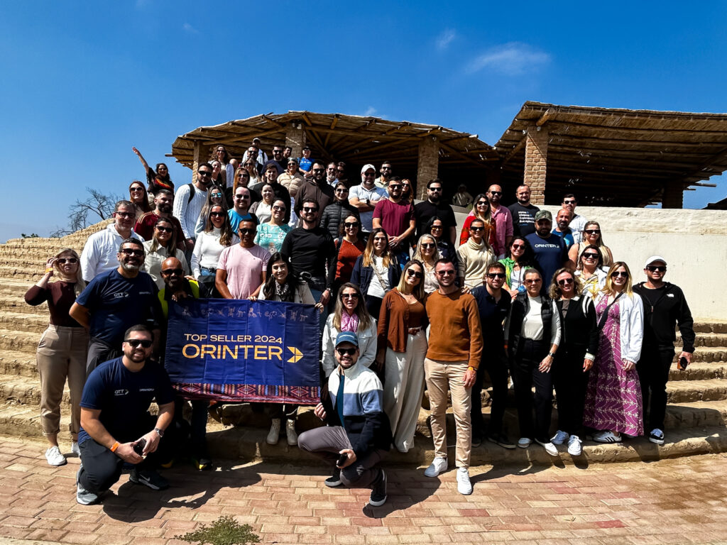 Top Sellers da Orinter no hotel fazenda La Caravedo