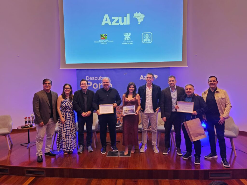 WhatsApp Image 2025 06 05 at 15.00.22 2 Porto e Recife fortalecem laços histórico e de negócios com voo da Azul