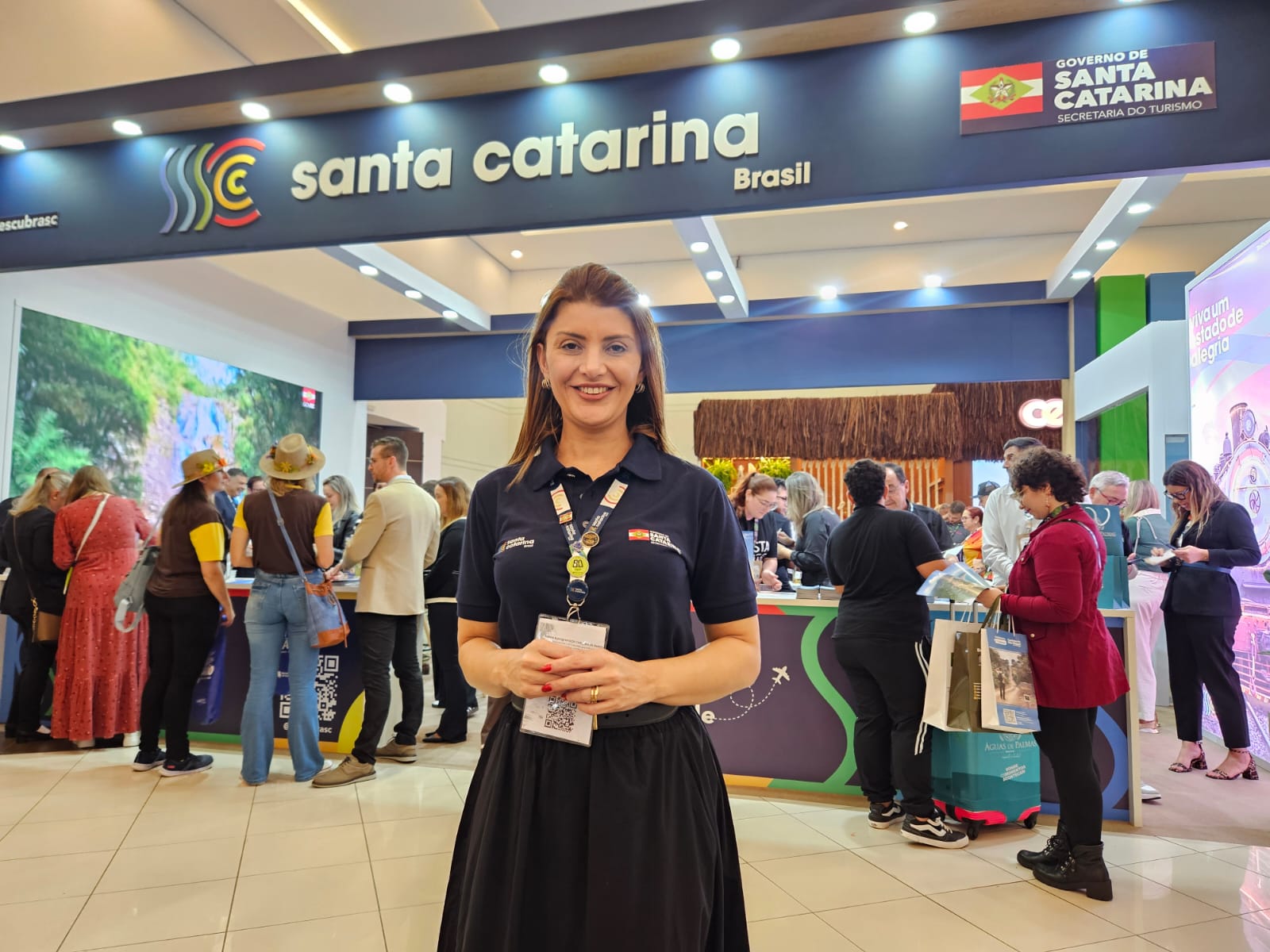 Catiane Seif, secretária de Turismo de Santa Catarina