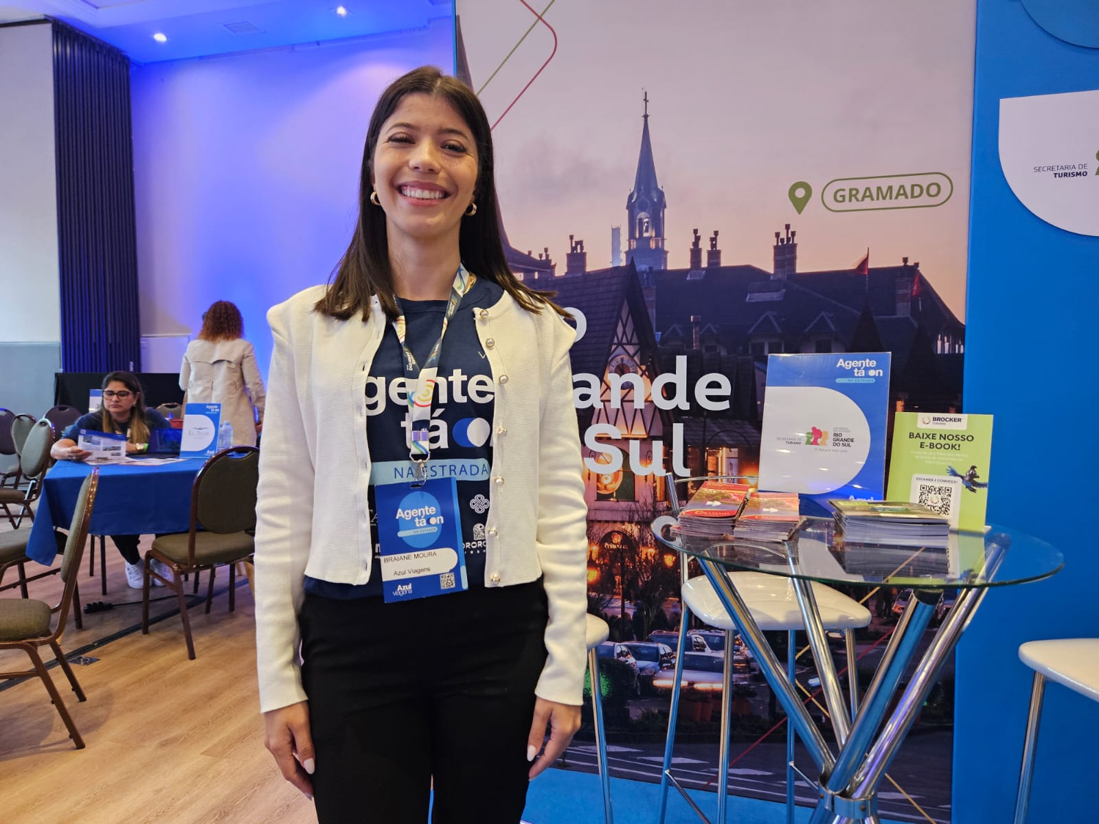 Braiane Moura, Gerente de produtos da Azul Viagens no Rio Grande do Sul Braiane Moura, Gerente de produtos da Azul Viagens no Rio Grande do Sul