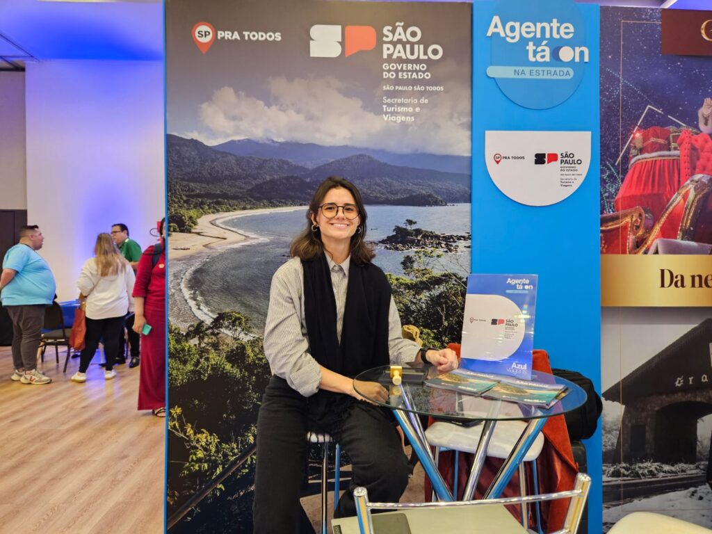 Daniele Prado, da secretaria de Turismo do Estado de São Paulo Daniele Prado, da secretaria de Turismo do Estado de São Paulo