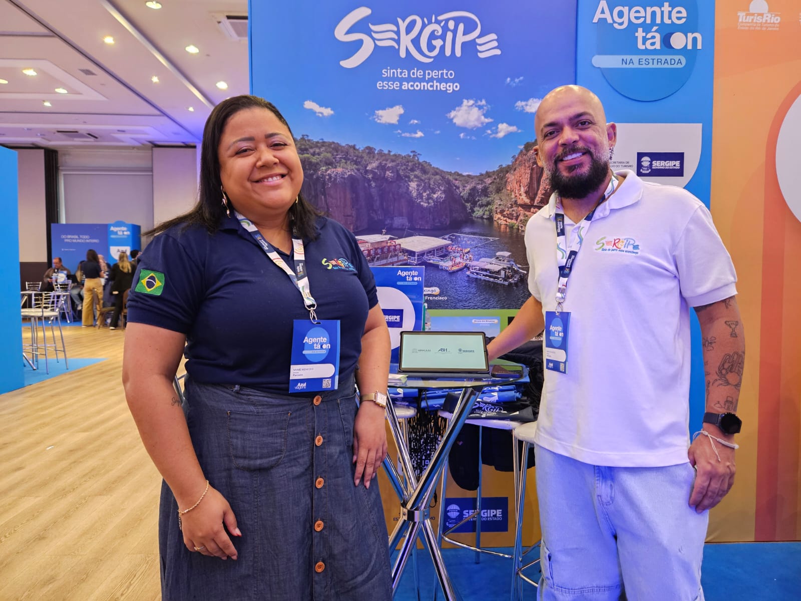 Naime Menezes e Marcos Matos, de Sergipe Naime Menezes e Marcos Matos, de Sergipe