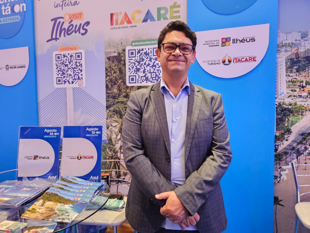 Marcos Japu, secretário de Turismo de Itacaré