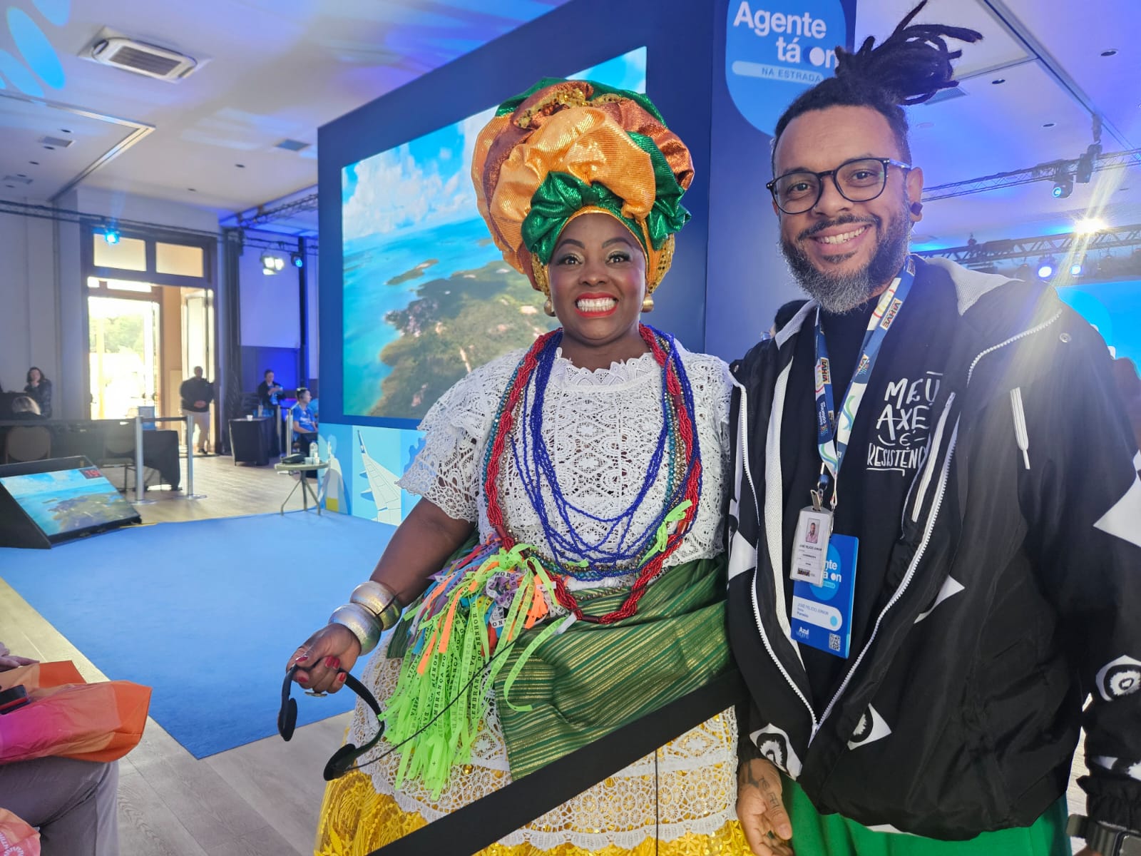 Lucicleide Nascimento e José Felício Junior, da Bahia Lucicleide Nascimento e José Felício Junior, da Bahia