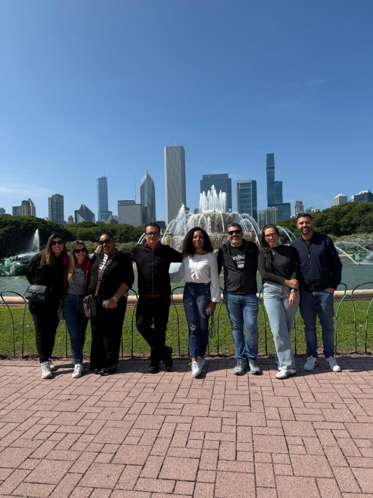 Os participantes visitaram os principais pontos turísticos da cidade