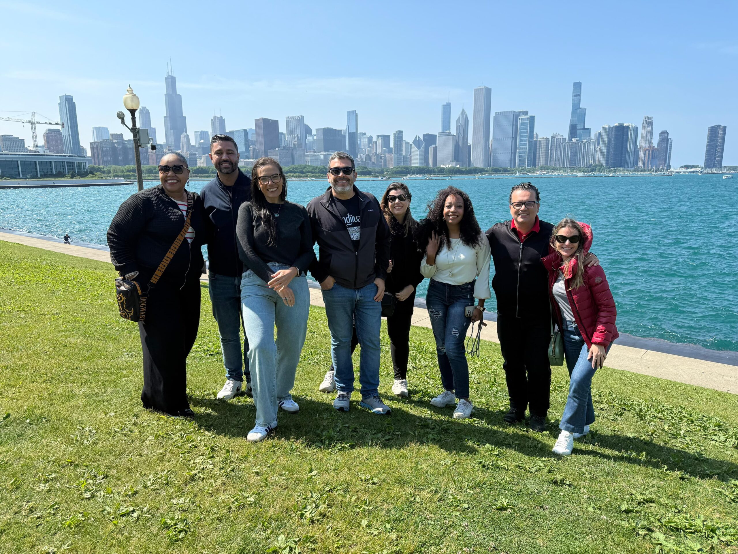Operadores curtiram um dia de sol na cidade dos ventos Operadores curtiram um dia de sol na cidade dos ventos