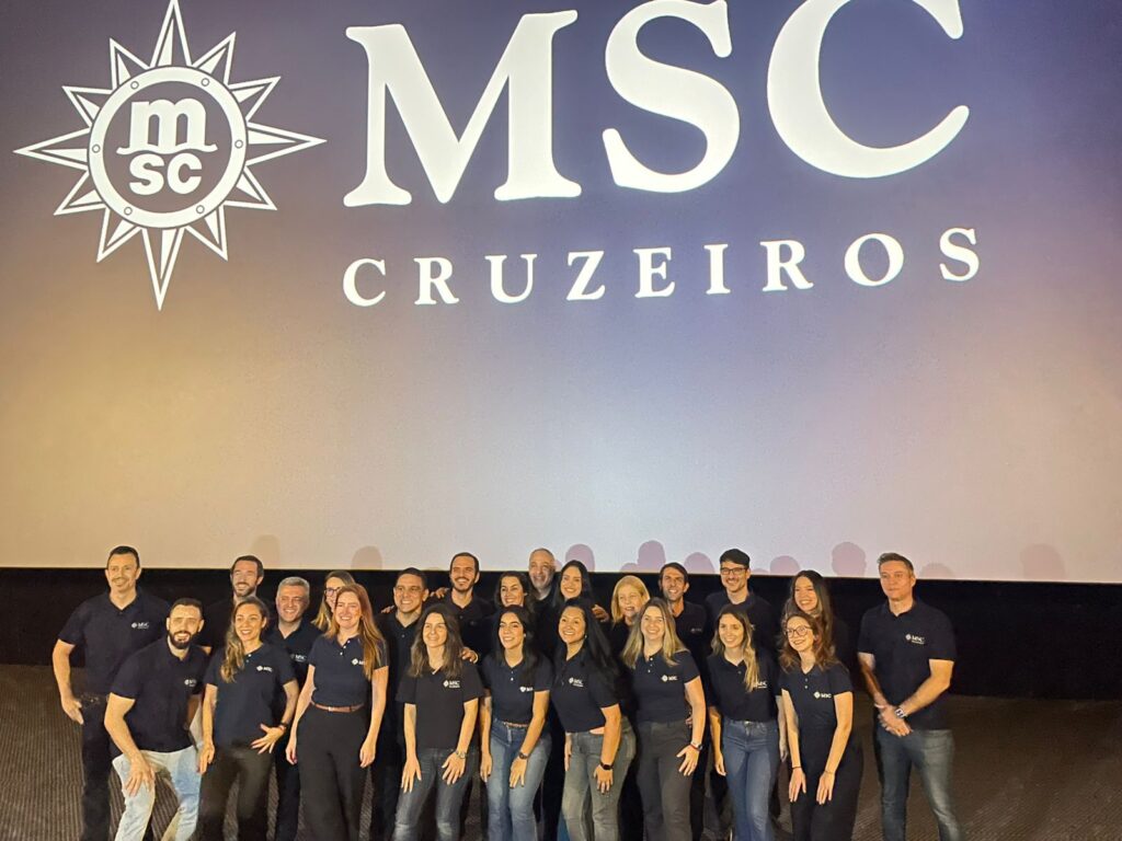 Equipe de vendas e marketing da MSC no Brasil
