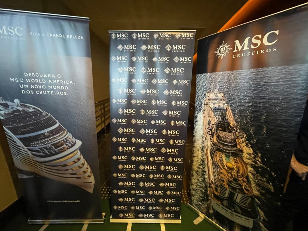 A MSC é patrocinadora oficial da F1