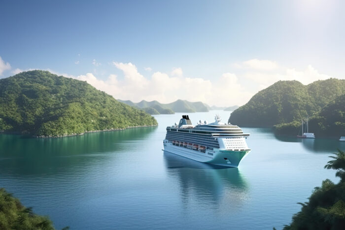 Setor de Cruzeiros Global deve receber 37,7 milhões de passageiros em 2025, aponta relatório da Clia 1 CLIA Em 2025, 11 novos navios entrarão em operação, e até 2036, 56 embarcações estão previstas (Freepik/Criado com IA)