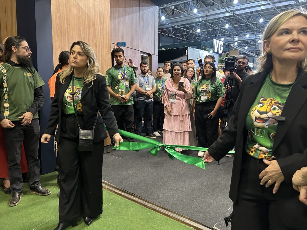 Cerimônia de abertura do Centro de Exposições da FIT Pantanal 2025 (Giulia JardimM&E)