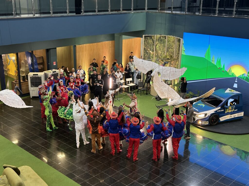 Primeiro dia da FIT Pantanal 2025 chega ao fim com apresentações regionais (Giulia JardimM&E)