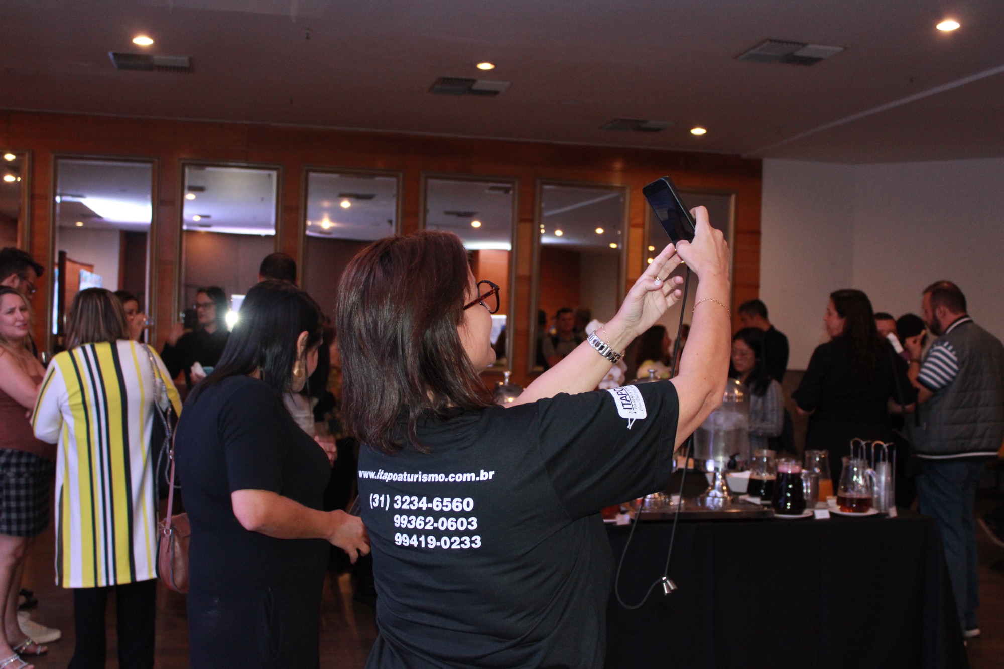 Agentes de viagens chegam animados ao Ouro Minas para o Roadshow M&E Nacional 2025 Agentes de viagens chegam animados ao Ouro Minas para o Roadshow M&E Nacional 2025