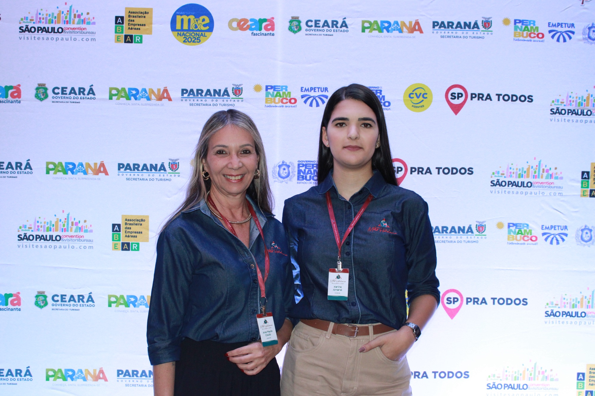 Ana Paula Couto e Karina Amaral, da MHB Hotelaria Ana Paula Couto e Karina Amaral, da MHB Hotelaria
