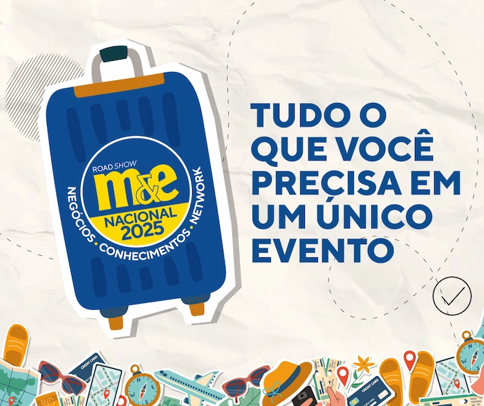 Roadshow M&E Nacional 2025 – Sobre o Roadshow 1 logo evento 1 Roadshow M&E Nacional 2025 – Sobre o Roadshow