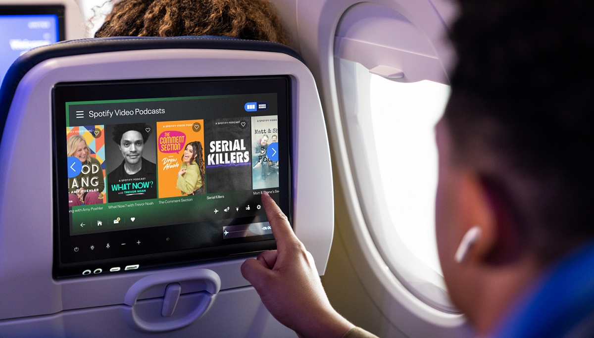 United fecha parceria inédita com o Spotify para entretenimento a bordo United fecha parceria inédita com o Spotify para entretenimento a bordo