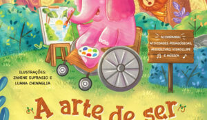 Gigante Léo lança fábula infantil sobre diversidade na Bienal do Livro Rio 2025