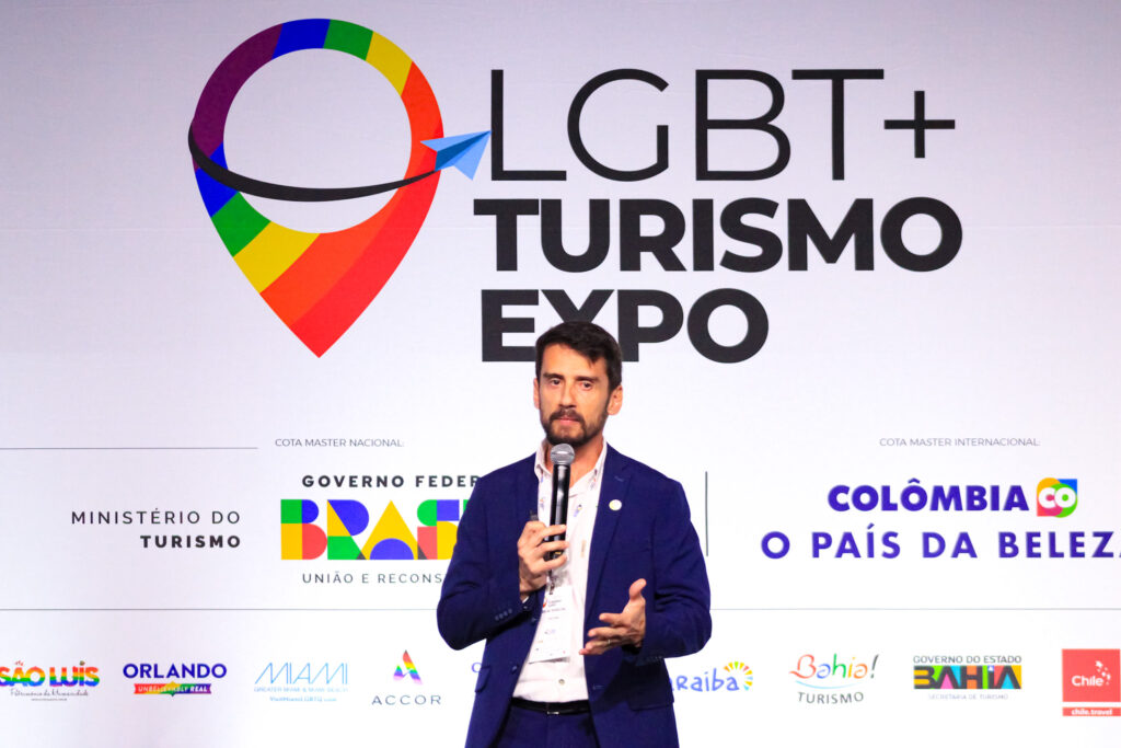 Bruno Wendling da Fundtur MS Durate fala no LGBT Turismo Expo Mato Grosso do Sul vira referência em turismo LGBT+ e acessível: veja por quê