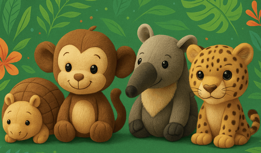 Captura de Tela 2025 07 16 as 18.05.43 Tatu, onça, mico ou tamanduá? Operadora lança votação para escolher mascotes oficiais