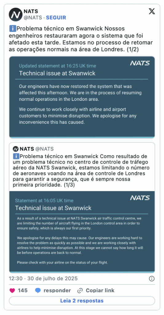 (Reprodução do X/ @Nats)
