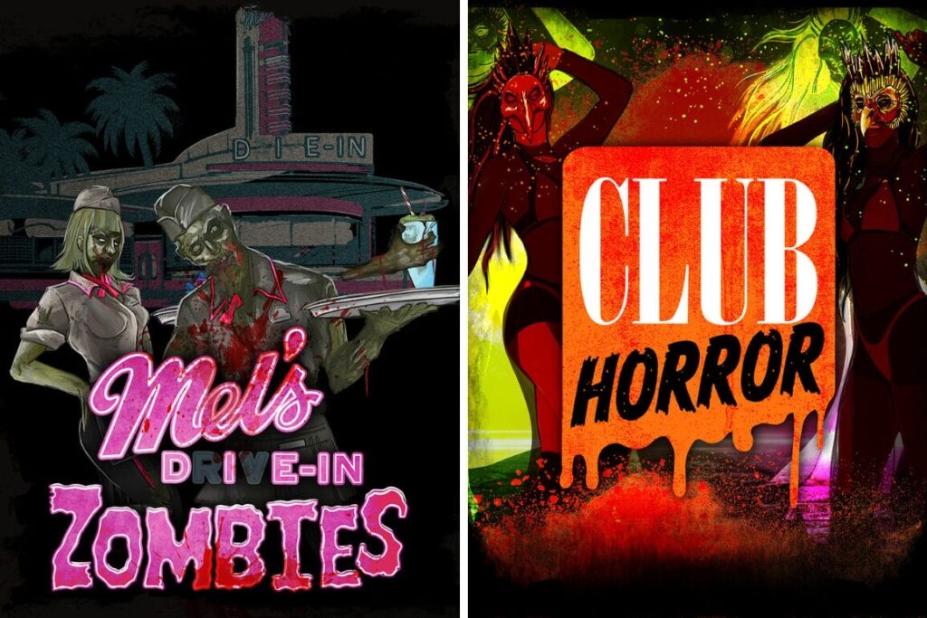 Halloween Horror Nights 2025 terá Mel’s Die-In Zombies e Club Horror como novidades nas ruas