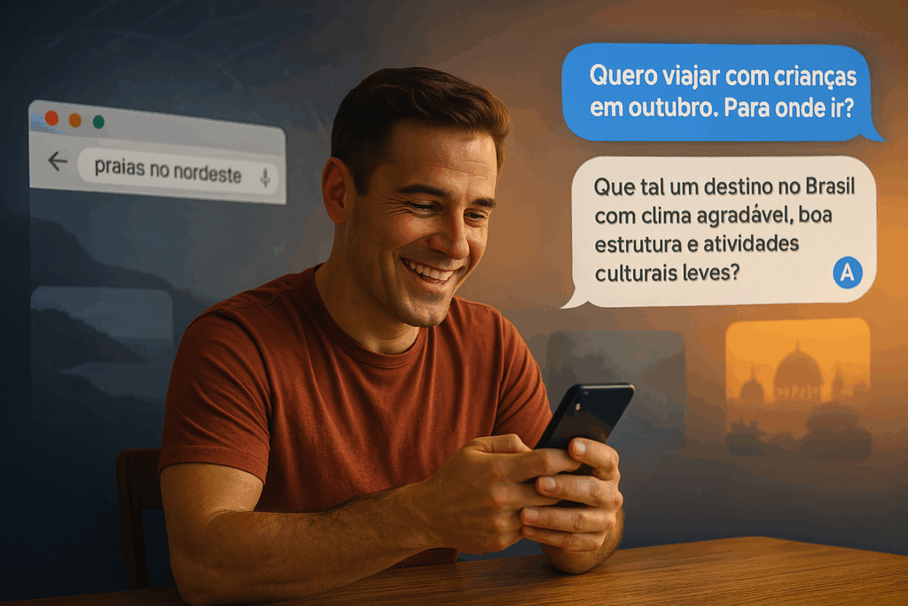 O fim da busca como conhecemos: Como a IA irá transformar o marketing e a visibilidade dos destinos turísticos 1 GEO Blog O fim da busca como conhecemos: Como a IA irá transformar o marketing e a visibilidade dos destinos turísticos