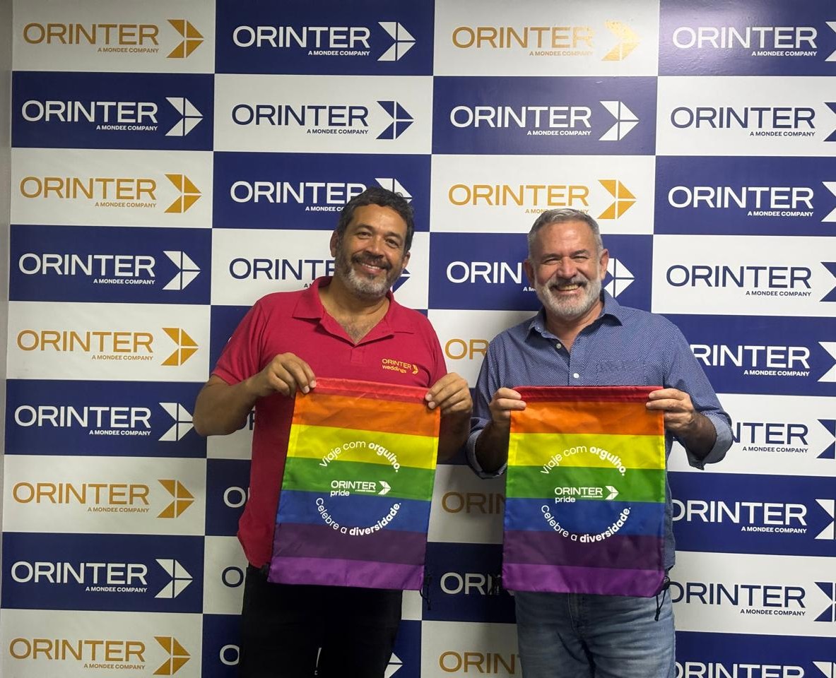 Jorge Souza, da Orinter, e Clovis Casemiro, da IGLTA (Divulgação/Orinter)