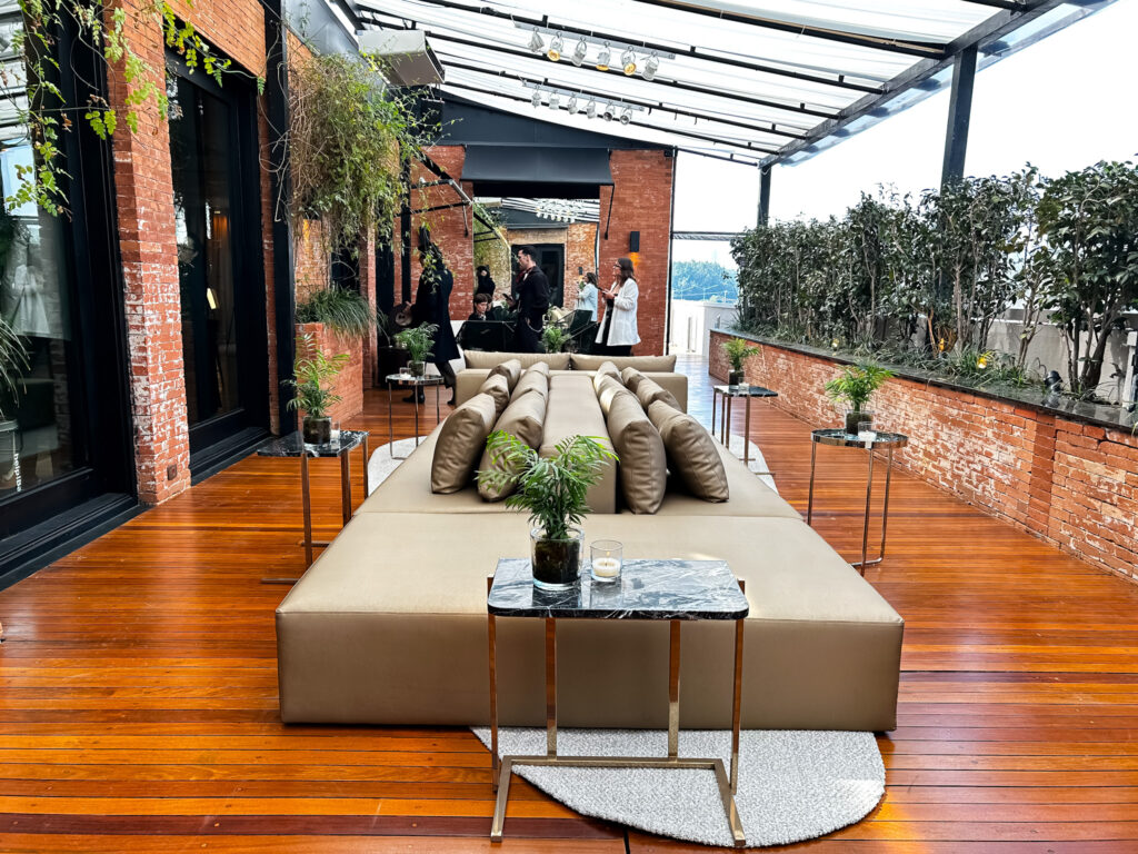 Terraco da Casa Petra Ana AzevedoME Casa Petra aposta no mercado MICE e projeta repetir 70% de share de mercado em 2025