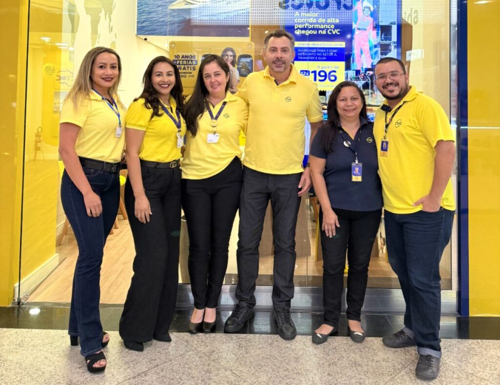 CVC inaugura 12ª loja em um dos principais centros comerciais de Manaus 1 WhatsApp Image 2025 07 10 at 17.59.18 CVC inaugura 12ª loja em um dos principais centros comerciais de Manaus