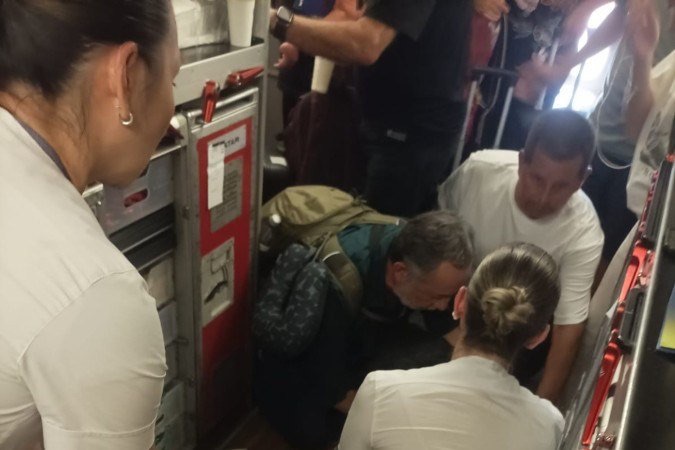 Falha na ventilação faz passageiros passarem mal durante embarque em Roma 1 img 5481 1 Falha na ventilação faz passageiros passarem mal durante embarque em Roma