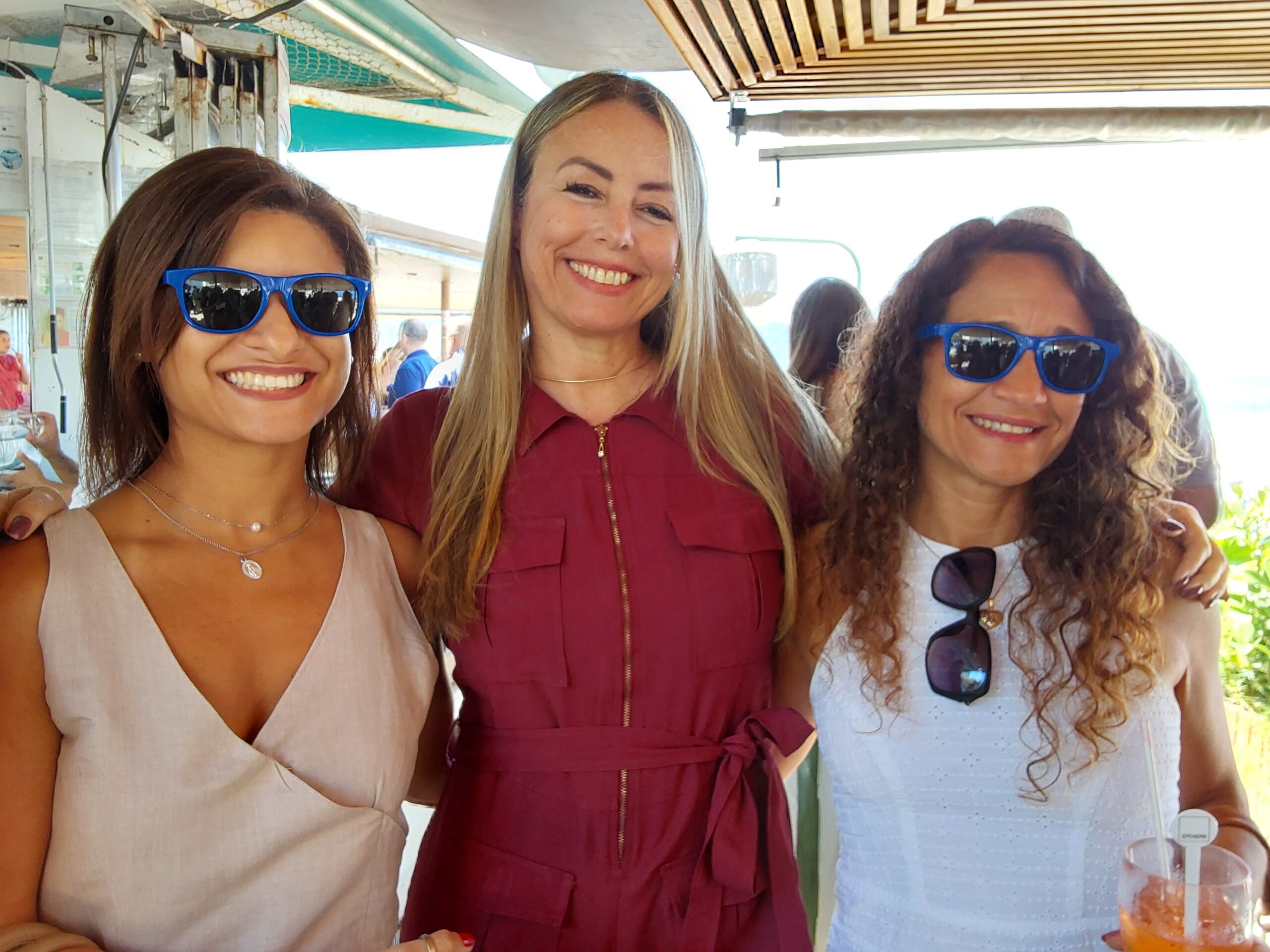 Ana Paula, Andrea Fernandez e Janaina Lopes, da Rextur Advance
