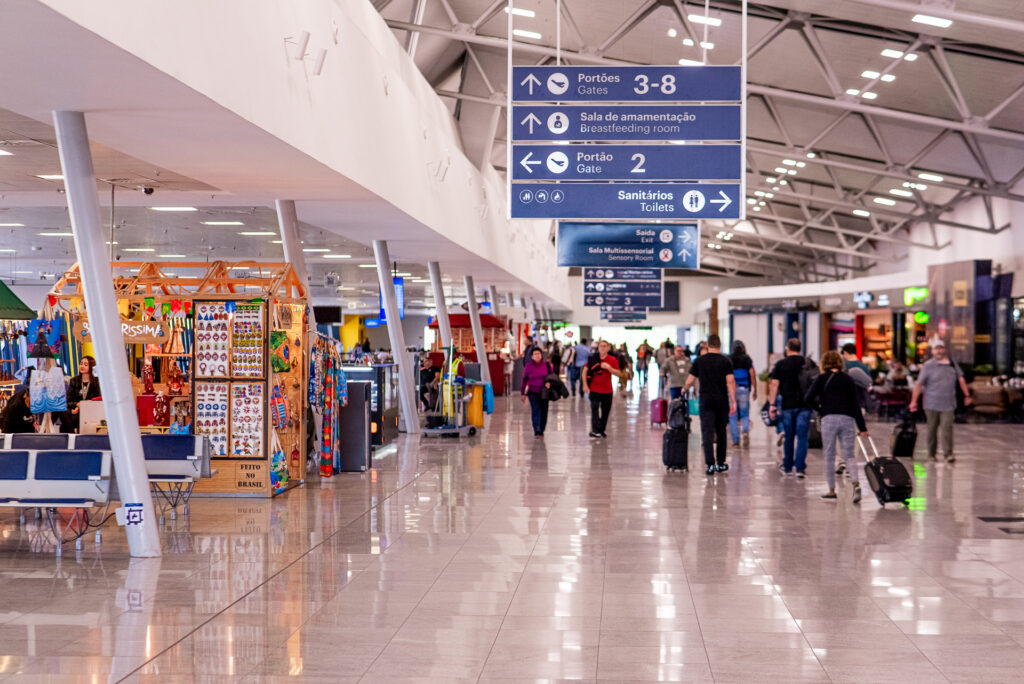 Aeroporto de Vitória registra recorde de movimentação de passageiros em julho