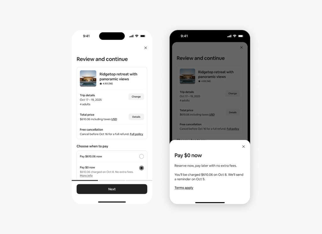 Airbnb libera reservas sem pagamento imediato nos EUA; entenda! Airbnb libera reservas sem pagamento imediato nos EUA; entenda!