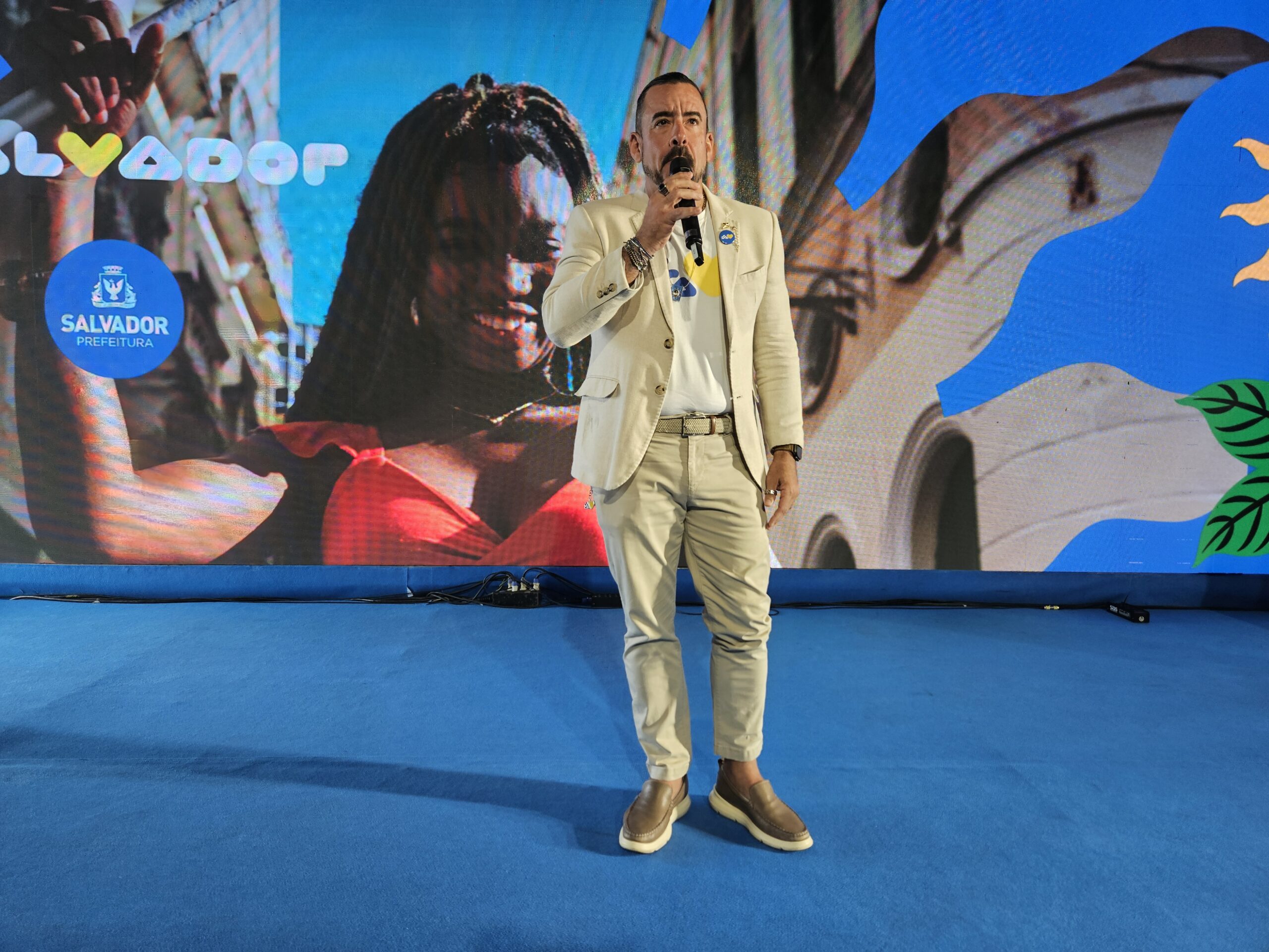 Gegê Magalhães, diretor de Turismo de Salvador