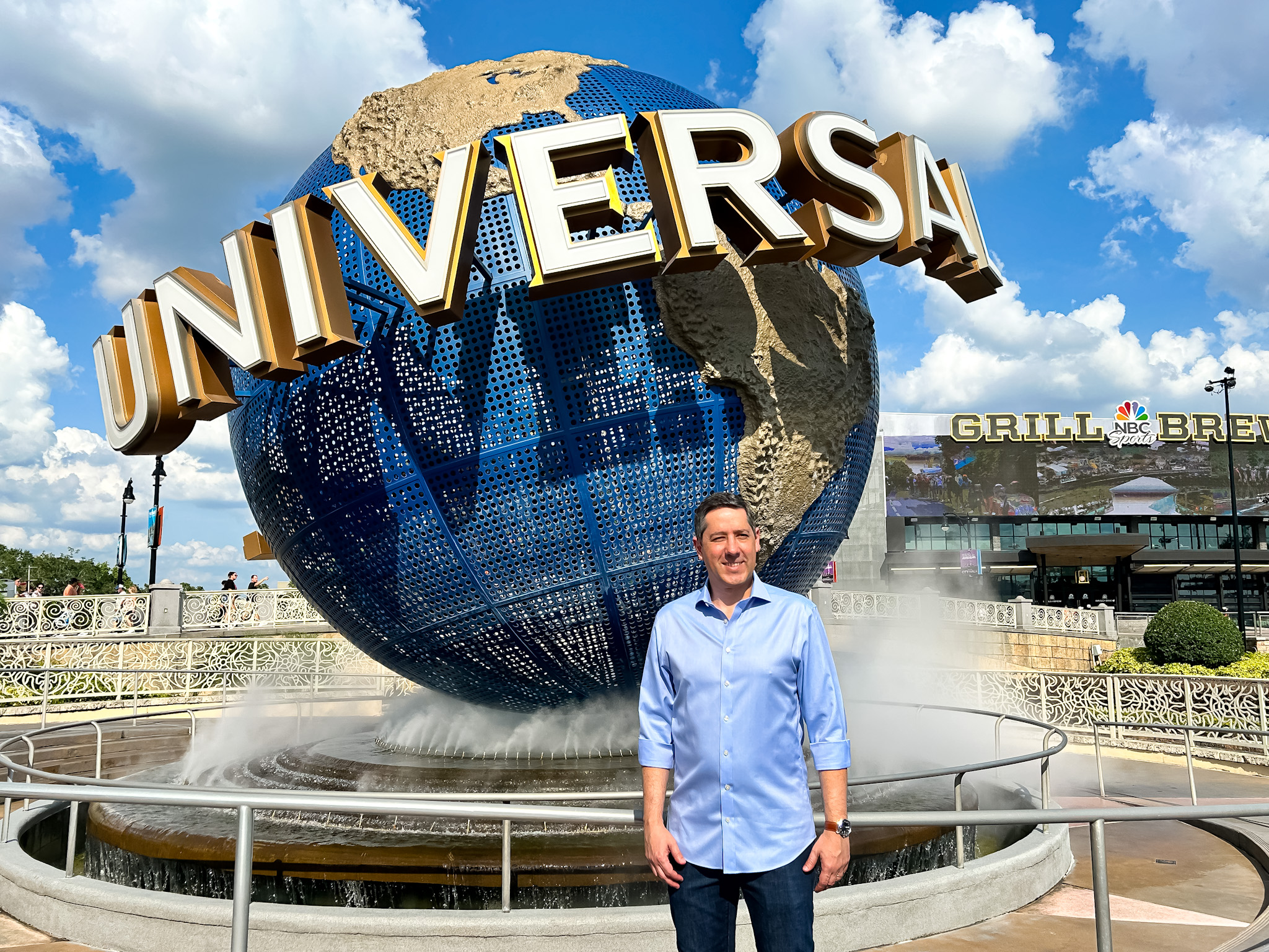 Marcos Barros VP da Universal Ana AzevedoME Parques e Atrações