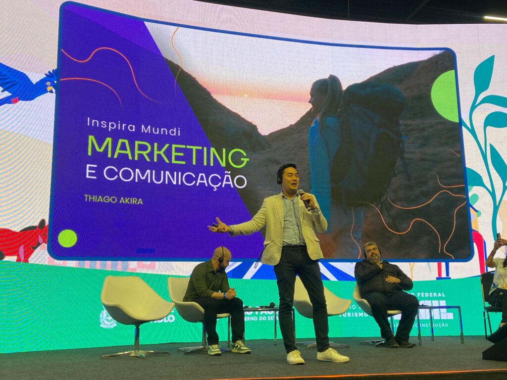 Inspira Mundi debateu gestão, marketing e inovação no Salão do Turismo 2025 Inspira Mundi debateu gestão, marketing e inovação no Salão do Turismo 2025