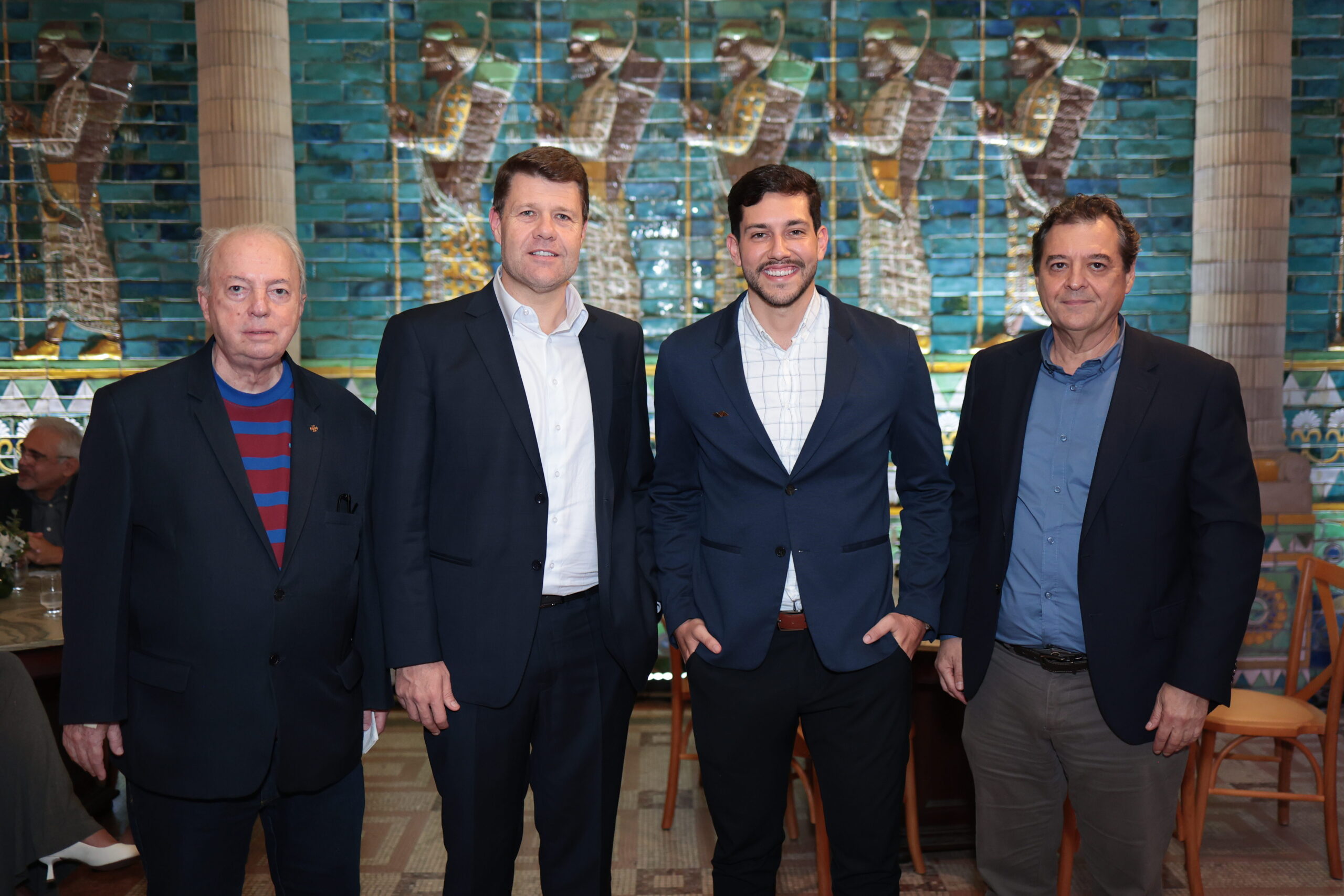 Subsecretario de turismo do estado Nilo Sergio felix secretario estadual de turismo Gustavo Tutuca Joao Mello e presidente da abih Jose Domingo scaled Home