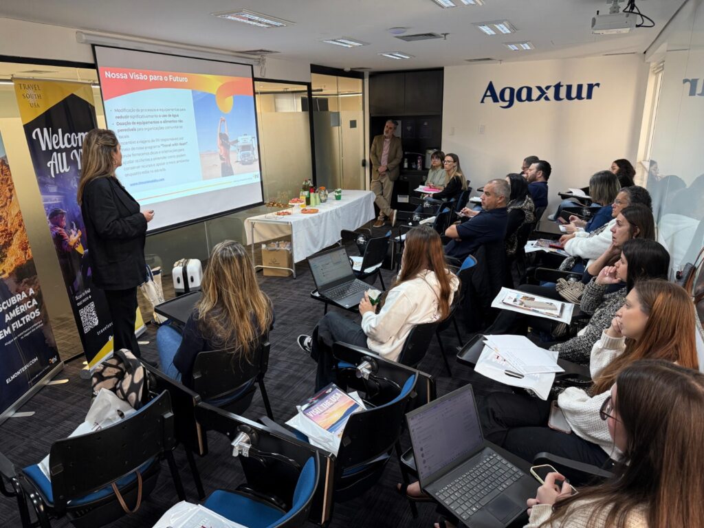 Agaxtur recebe parceiros e agências em evento especial com foco nos Estados Unidos Agaxtur recebe parceiros e agências em evento especial com foco nos Estados Unidos