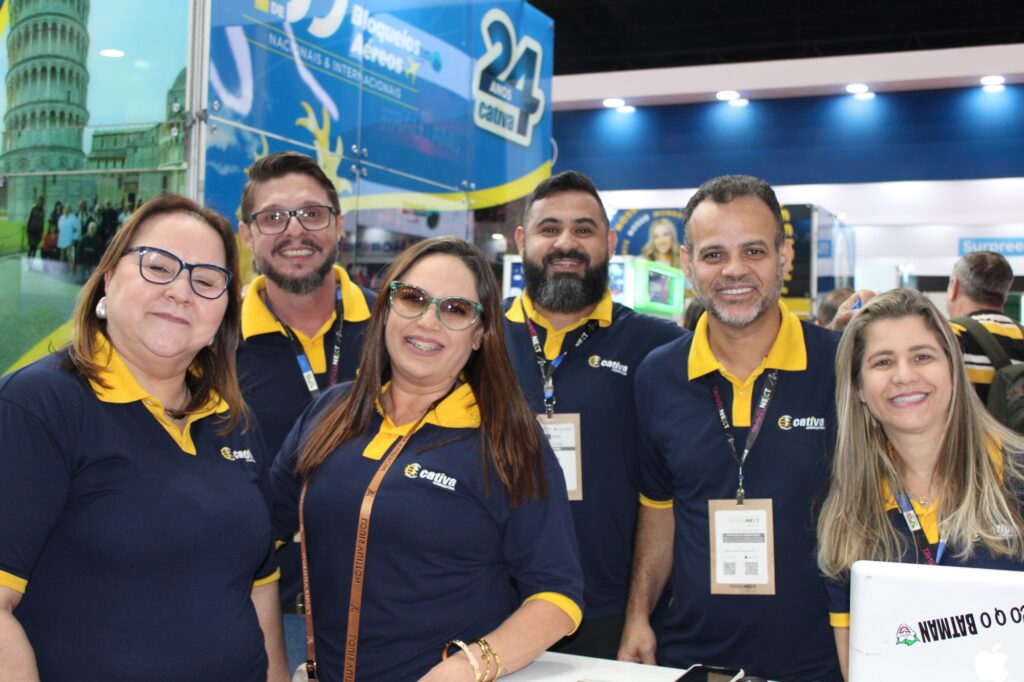 Cativa leva capacitações, novos produtos e interatividade para a Travel Next Minas Cativa