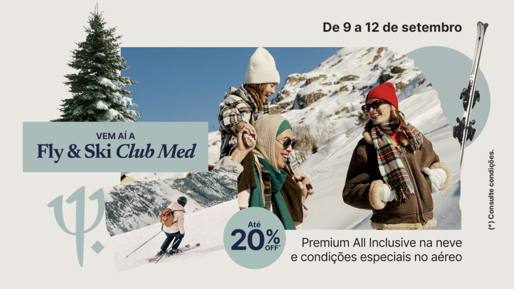 Club Med anuncia descontos de até 20% para resorts de neve na Europa, Canadá e Ásia Club Med anuncia descontos de até 20% para resorts de neve na Europa, Canadá e Ásia