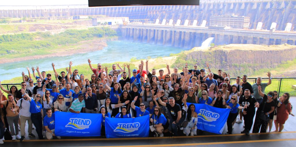 Trend leva 120 agentes de viagem a Foz do Iguaçu em experiência imersiva